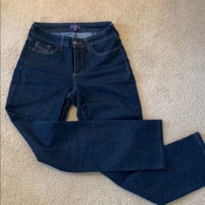 NYDJ Dark blue rinse jeans
